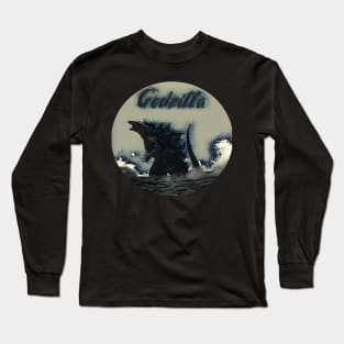 Godzilla - King of Monsters 2019 - Gojira - Kaiju - ゴジラ Long Sleeve T-Shirt